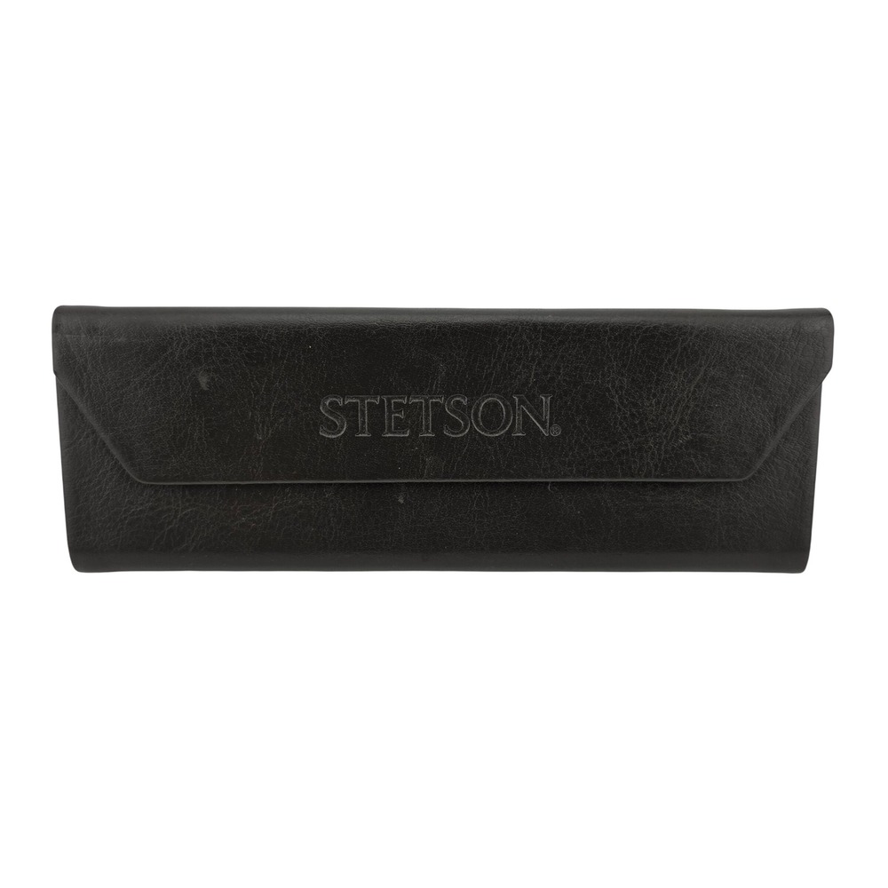 Stetson Eyewear Case Triangular Folding Hard Shell Gray FAIR Protective Travel